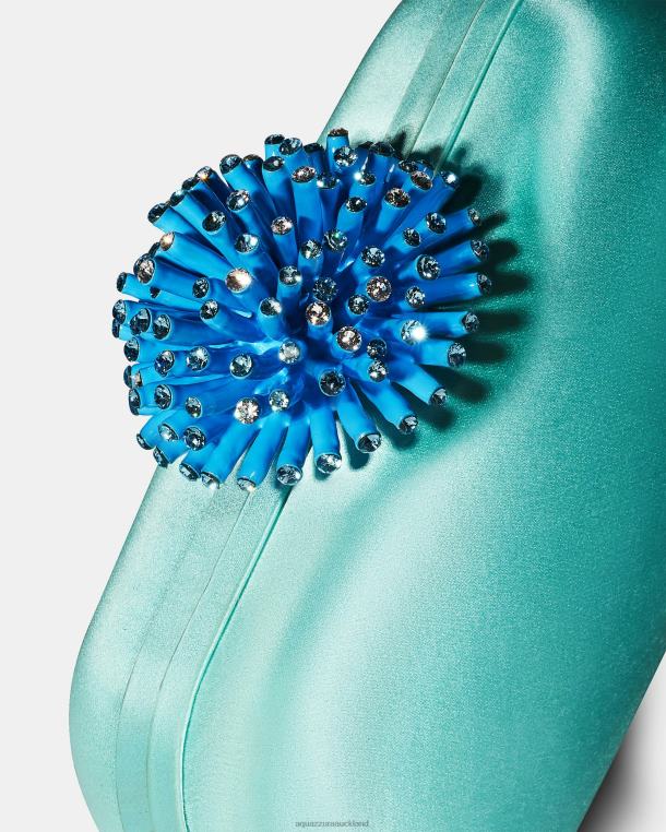 Aquazzura Anemone Clutch BLUE TZ666360