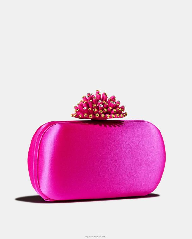 Aquazzura Anemone Clutch PINK TZ666348