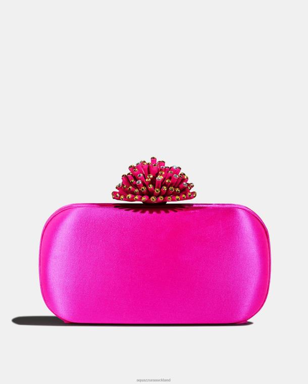 Aquazzura Anemone Clutch PINK TZ666348