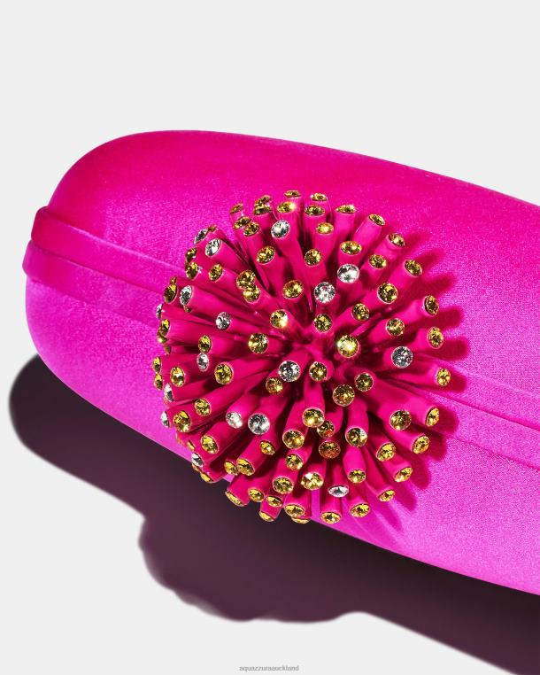 Aquazzura Anemone Clutch PINK TZ666348