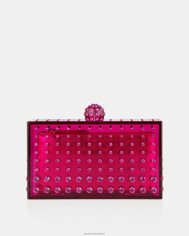 Aquazzura Tequila Clutch PINK TZ666351