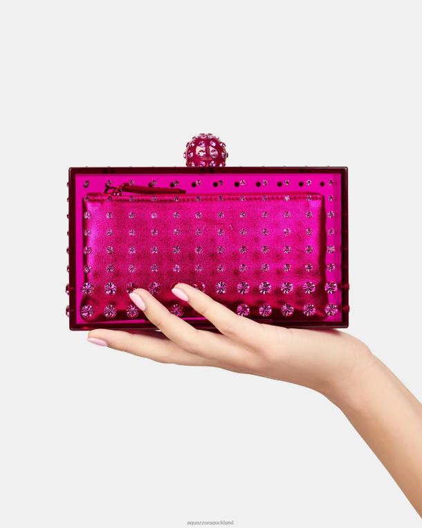 Aquazzura Tequila Clutch PINK TZ666351