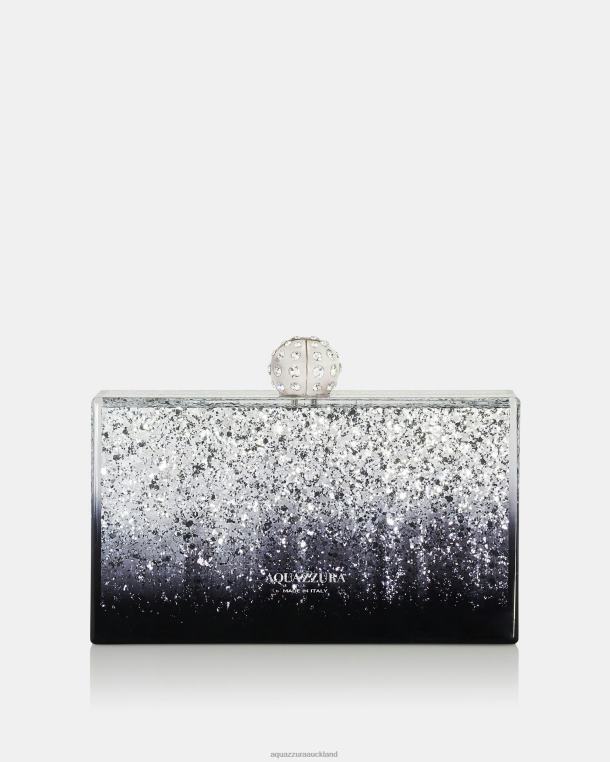 Aquazzura Tequila Clutch SILVER TZ666310