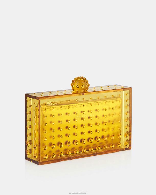 Aquazzura Tequila Clutch YELLOW TZ666344