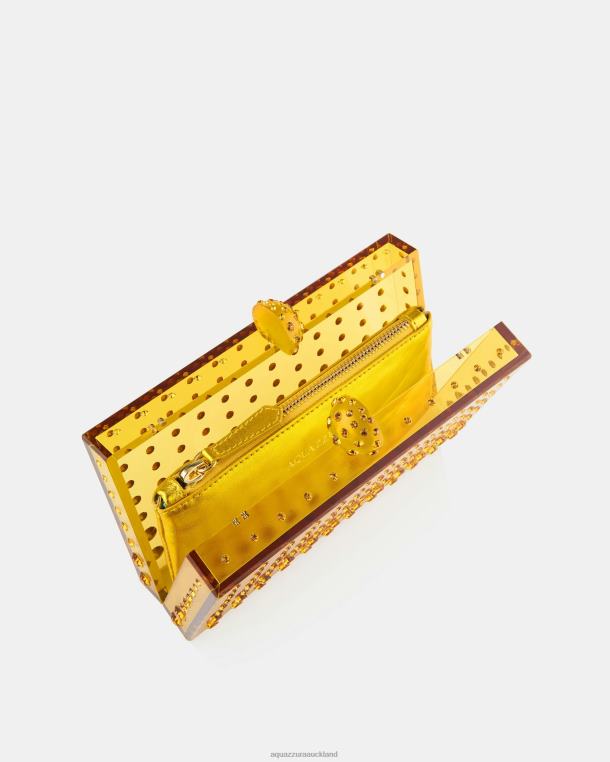 Aquazzura Tequila Clutch YELLOW TZ666344