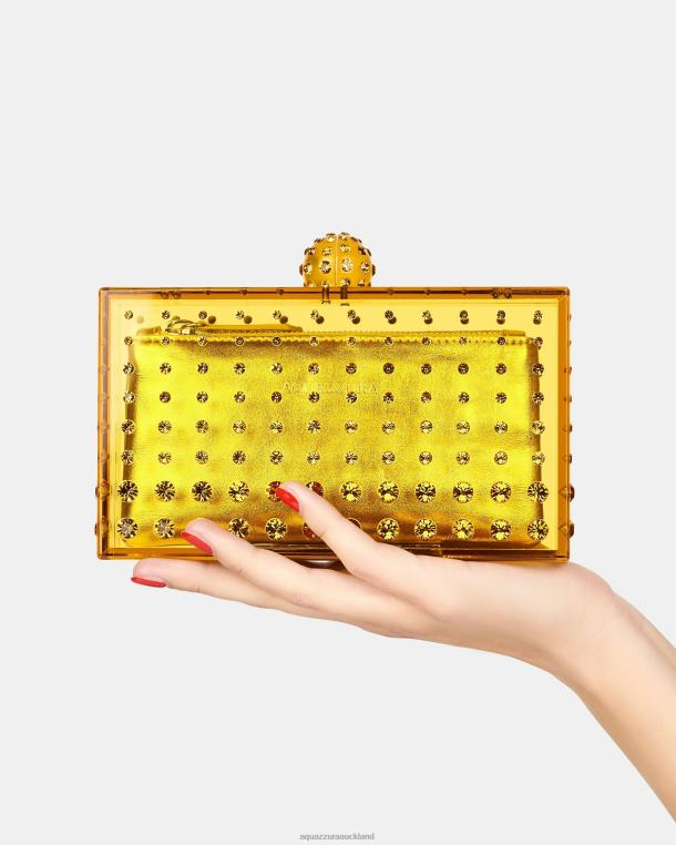 Aquazzura Tequila Clutch YELLOW TZ666344