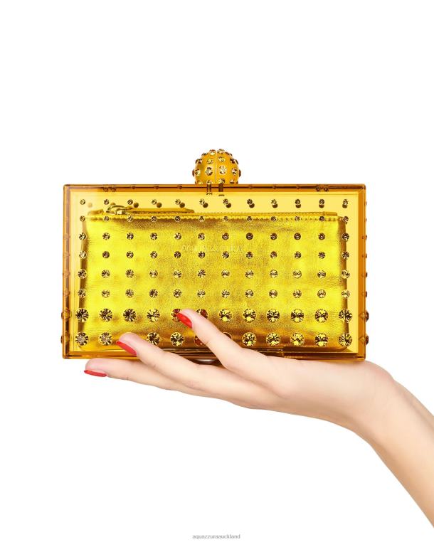 Aquazzura Tequila Clutch YELLOW TZ666344