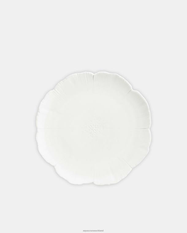 Aquazzura Cherry Blossom Dessert Plate WHITE TZ666501