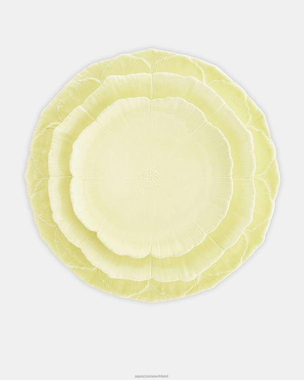 Aquazzura Cherry Blossom Dinner Plate YELLOW TZ666503