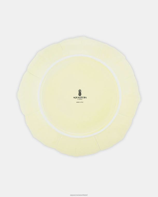 Aquazzura Cherry Blossom Dinner Plate YELLOW TZ666503