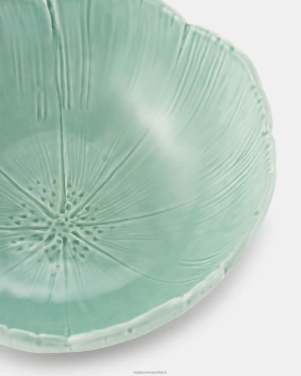 Aquazzura Cherry Blossom Soup Plate GREEN TZ666483