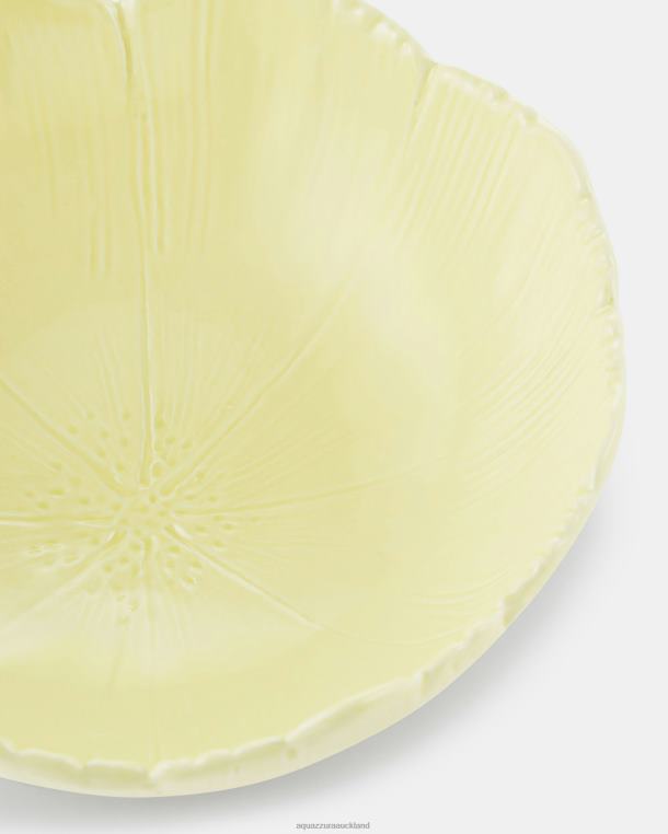 Aquazzura Cherry Blossom Soup Plate YELLOW TZ666504