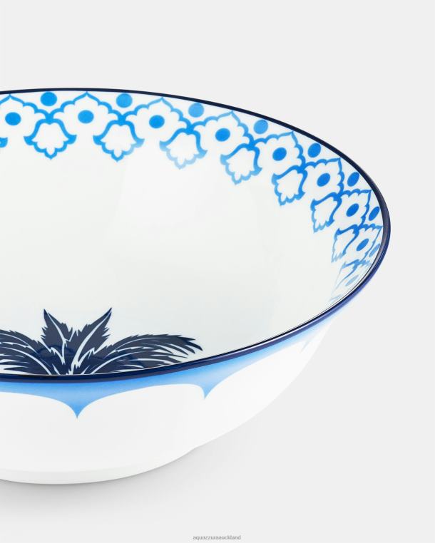 Aquazzura Jaipur Round Salad Bowl BLUE TZ666529