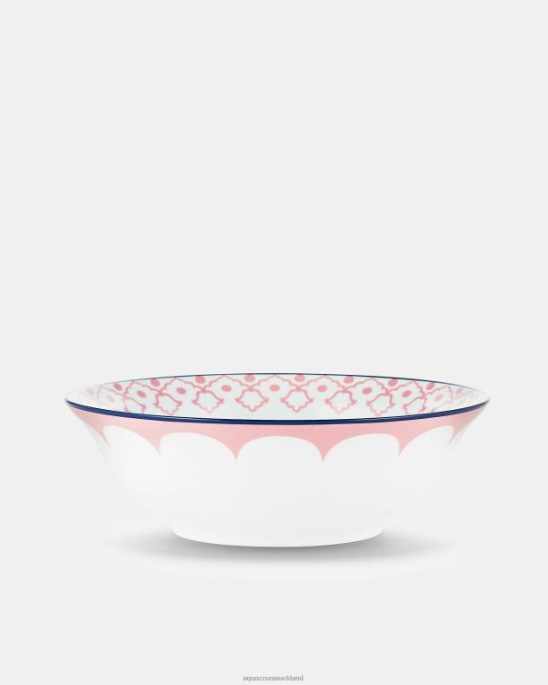 Aquazzura Jaipur Round Salad Bowl PINK TZ666531