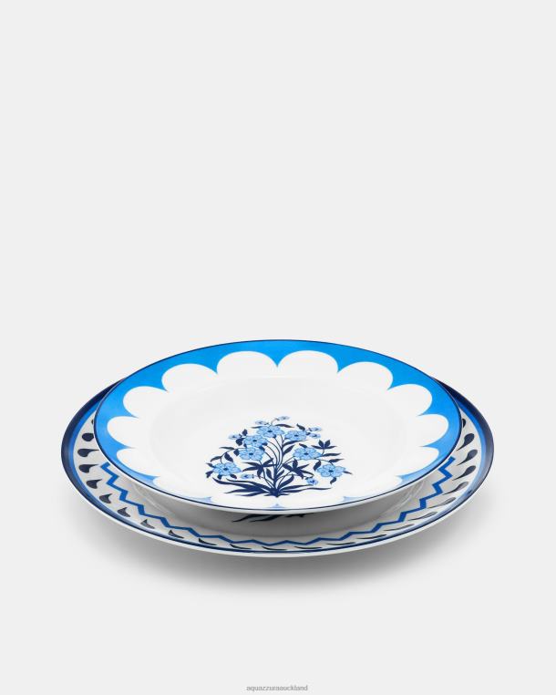 Aquazzura Jaipur Soup Plate BLUE TZ666525