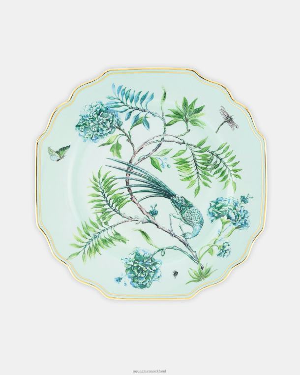 Aquazzura Secret Garden Dinner Plate GREEN TZ666474