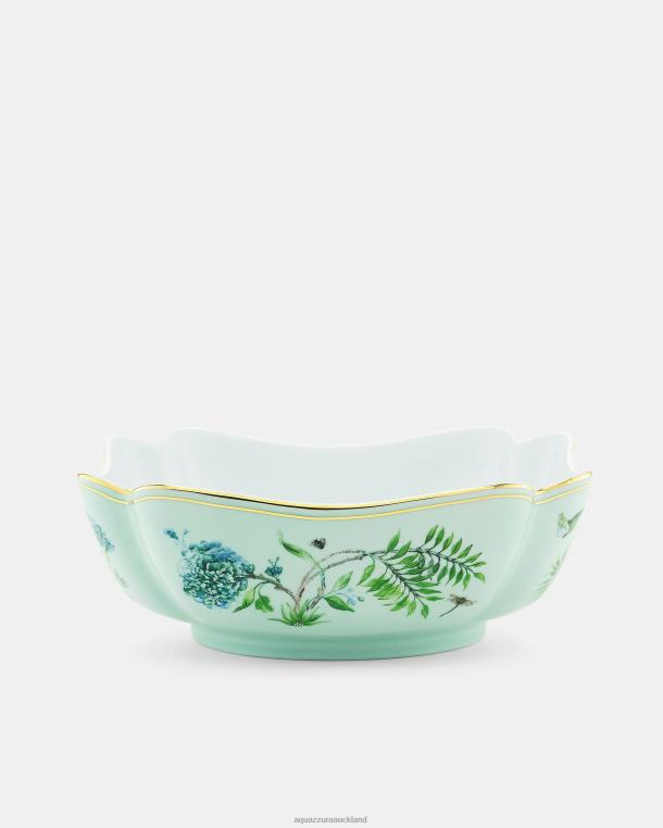 Aquazzura Secret Garden Square Salad Bowl GREEN TZ666478