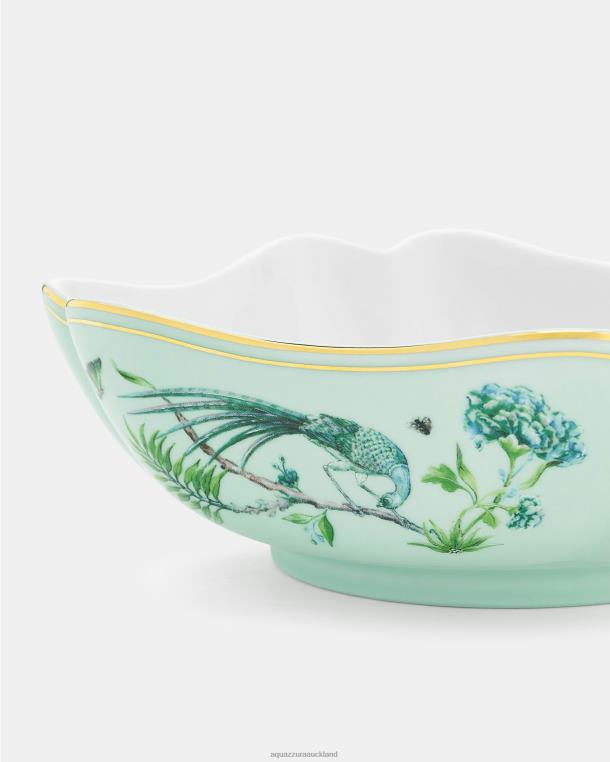 Aquazzura Secret Garden Square Salad Bowl GREEN TZ666478