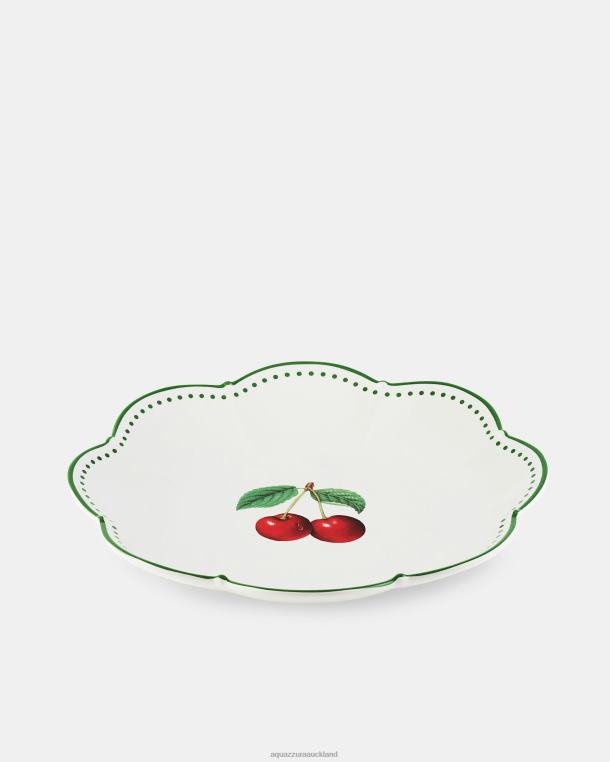 Aquazzura Tutti Frutti Dinner Plate GREEN TZ666511