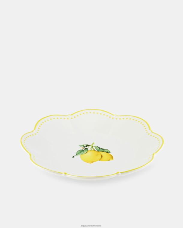 Aquazzura Tutti Frutti Dinner Plate YELLOW TZ666513