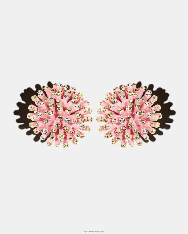 Aquazzura Anemone Earrings PINK TZ666418