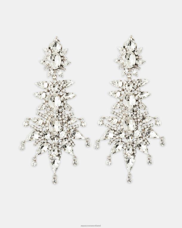 Aquazzura Aranka Earrings SILVER TZ666334