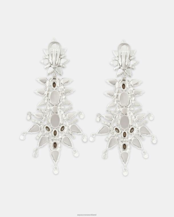 Aquazzura Aranka Earrings SILVER TZ666334