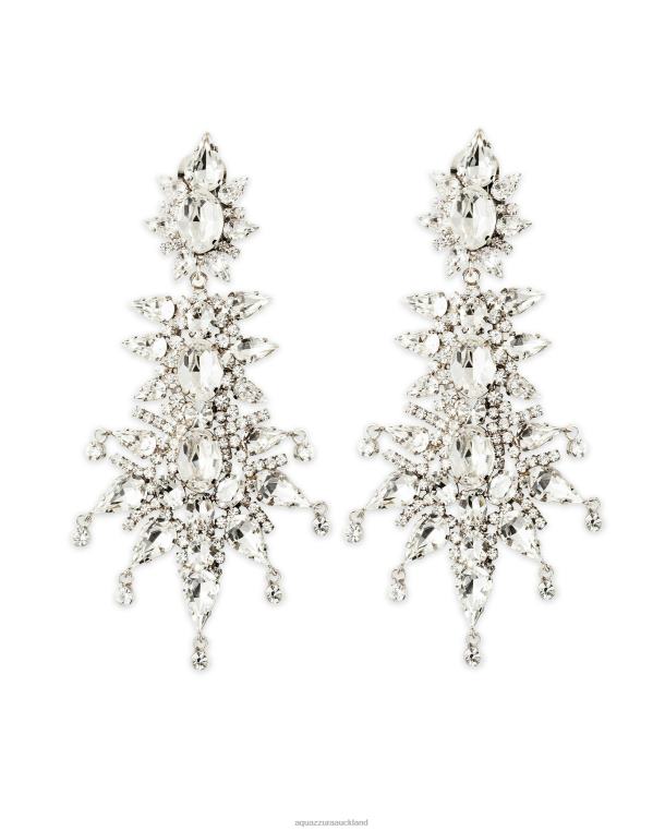 Aquazzura Aranka Earrings SILVER TZ666334