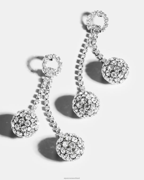 Aquazzura Bubbles Earrings SILVER TZ666431