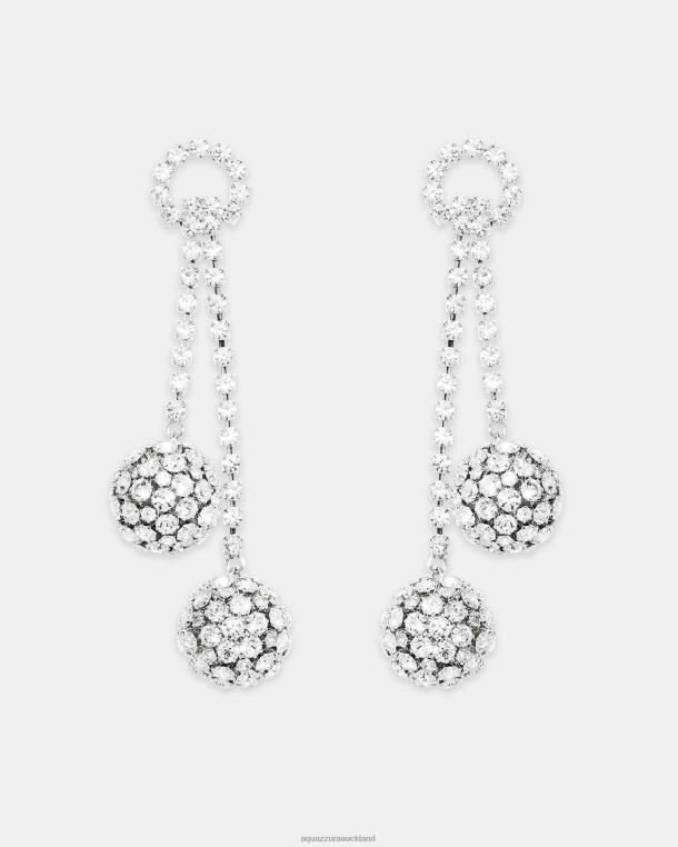 Aquazzura Bubbles Earrings SILVER TZ666431