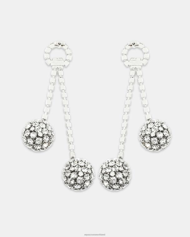 Aquazzura Bubbles Earrings SILVER TZ666431