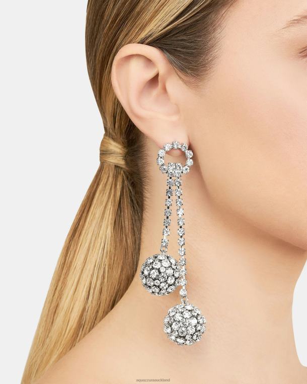 Aquazzura Bubbles Earrings SILVER TZ666431