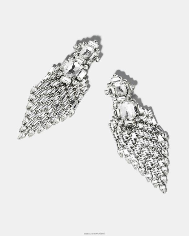 Aquazzura Deco Earrings SILVER TZ666352