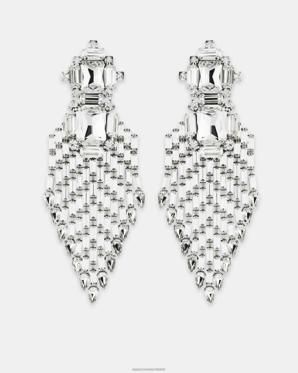 Aquazzura Deco Earrings SILVER TZ666352