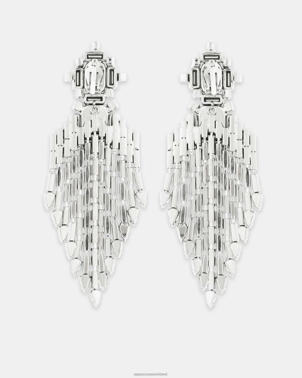 Aquazzura Deco Earrings SILVER TZ666352