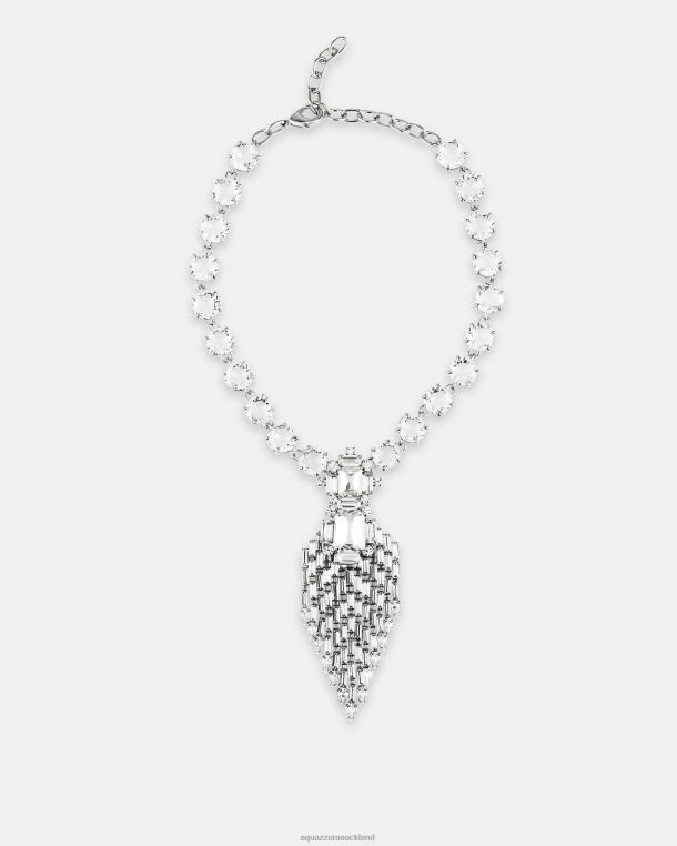 Aquazzura Deco Necklace SILVER TZ666432