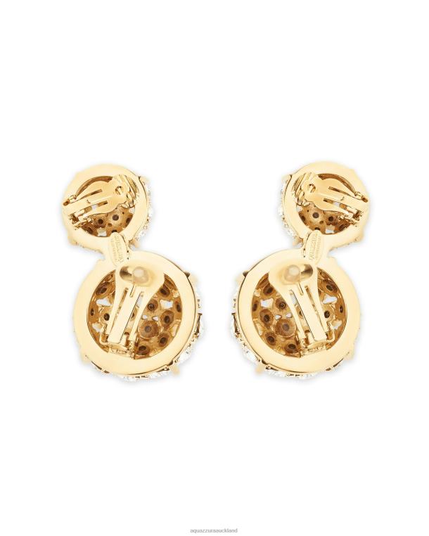 Aquazzura Love Bubbles Earrings GOLD TZ666454