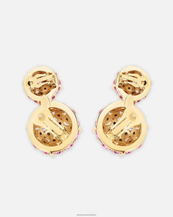 Aquazzura Love Bubbles Earrings PINK TZ666448