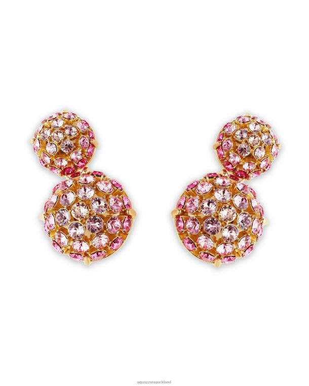 Aquazzura Love Bubbles Earrings PINK TZ666448