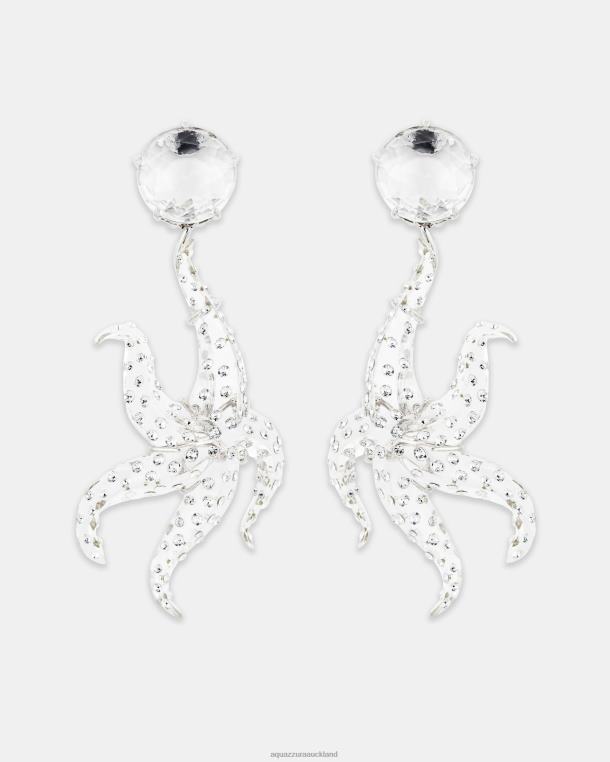 Aquazzura Starfish Earrings TRANSPARENT TZ666437