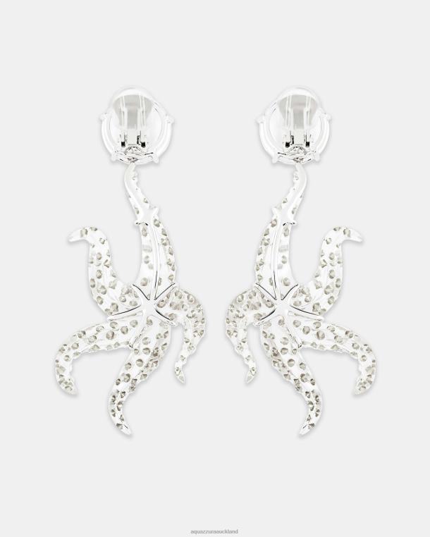 Aquazzura Starfish Earrings TRANSPARENT TZ666437