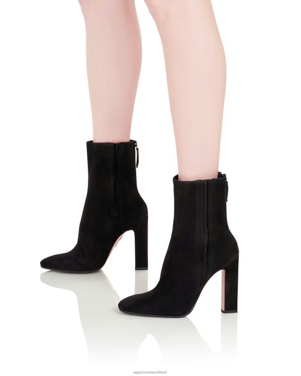 Aquazzura Joplin Bootie 105 BLACK TZ666296