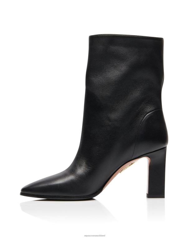 Aquazzura Manzoni Bootie 85 BLACK TZ666298