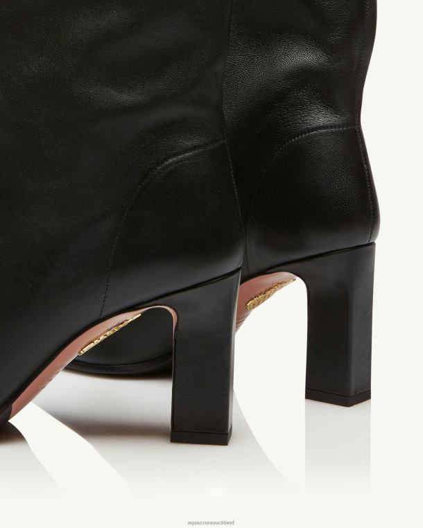 Aquazzura Manzoni Bootie 85 BLACK TZ666298