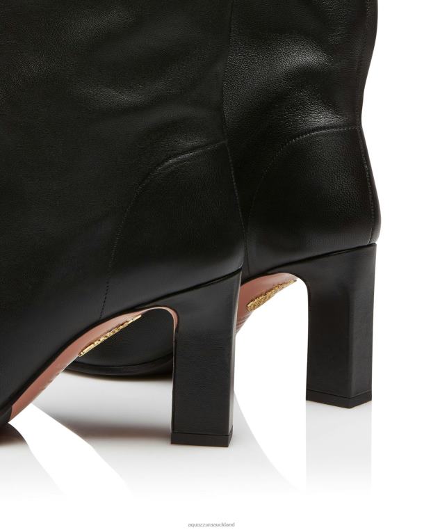 Aquazzura Manzoni Bootie 85 BLACK TZ666298