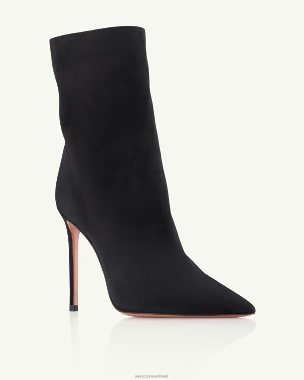 Aquazzura Matignon Bootie 105 BLACK TZ666292