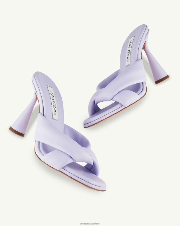 Aquazzura Amore Mule 95 LILAC TZ666112