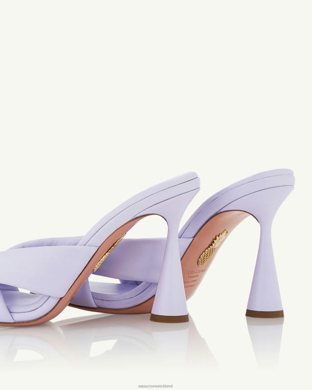 Aquazzura Amore Mule 95 LILAC TZ666112