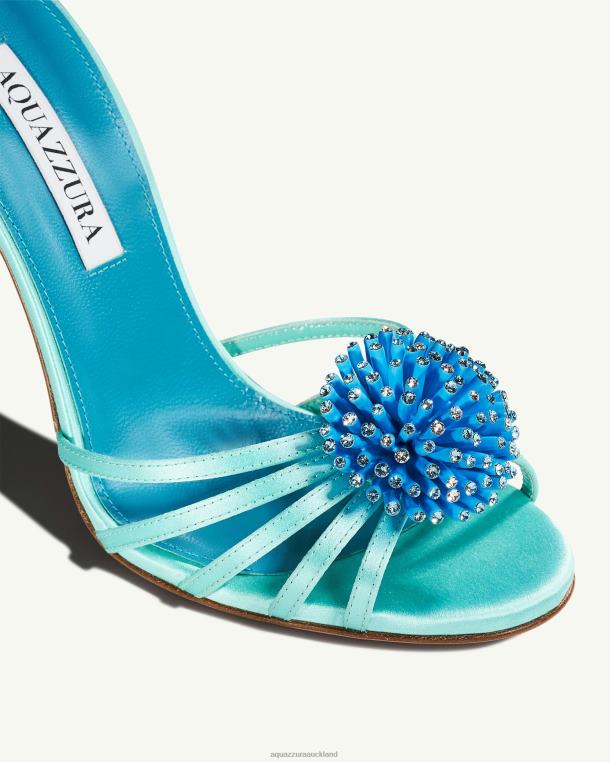 Aquazzura Anemone Sandal 105 BLUE TZ66613