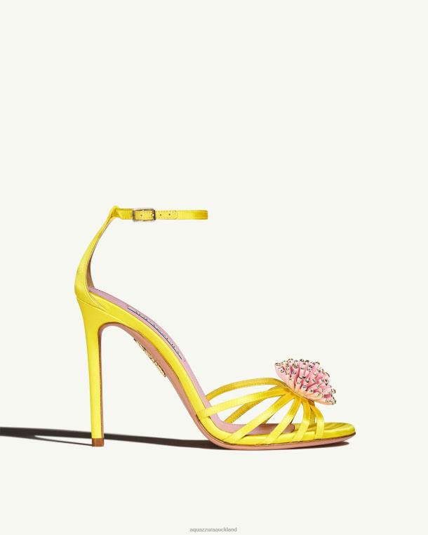 Aquazzura Anemone Sandal 105 YELLOW TZ66666